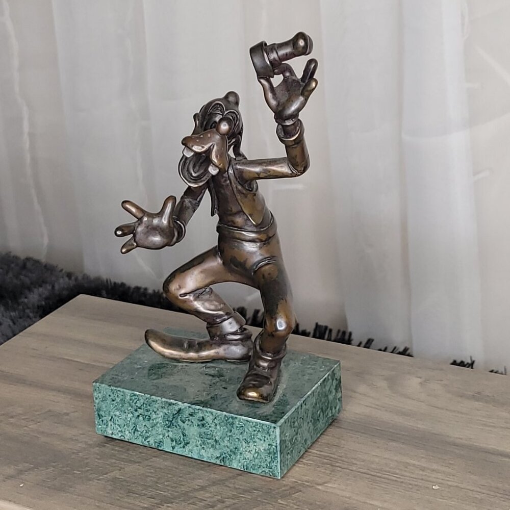 Bronze Goofy Figure